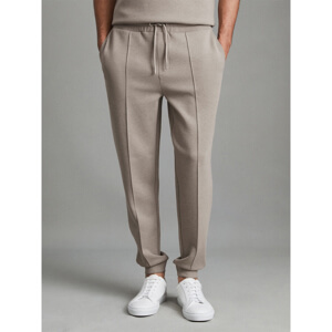 REISS PREMIER Interlock Jersey Drawstring Joggers